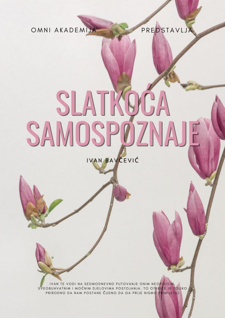 Zaroni u dubinu postojanja, svog identiteta i krajnje stvarnosti. Putem meditacija, iscjeljujućih procesa, otpuštanja i tišine neka se otkrije ono najslađe u tebi. Snimljeno na otoku Lastovu tokom ljetnog susreta.